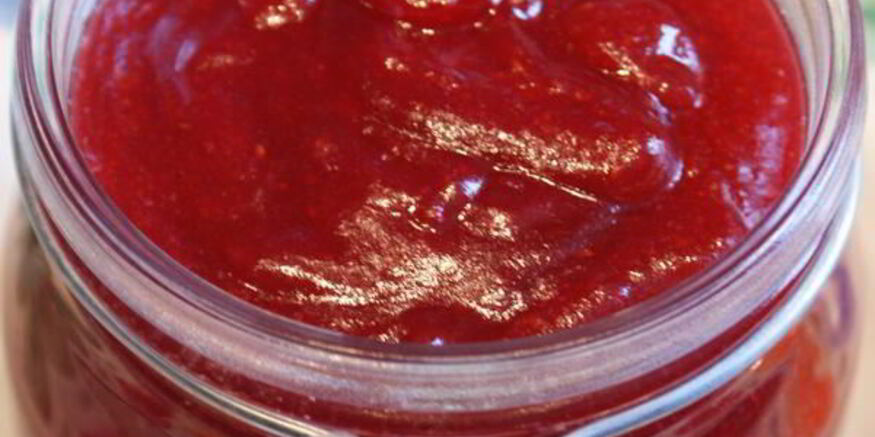 Рецепт клюквенно-яблочного джем с тимьяном