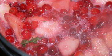 клюквенно-яблочный джем с тимьяном