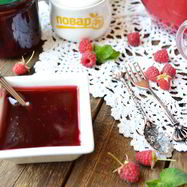 Рецепт Малинового джема без косточек