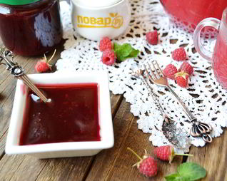 Малиновый джем без косточек