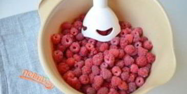 малиновый джем без косточек