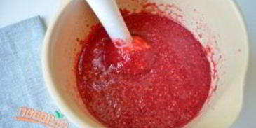 малиновый джем без косточек