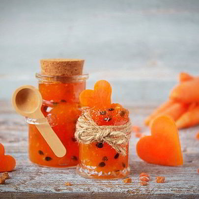 Морковный джем с маракуйей