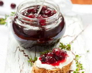 Новогодний клюквенный джем