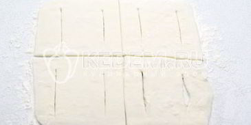 расстегаи с черничным джемом