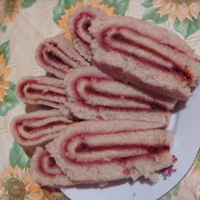 Рулет с джемом