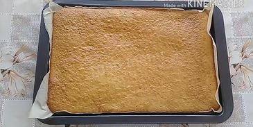 рулет за 15 минут с джемом