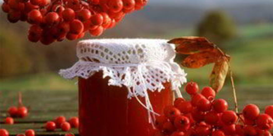 Рецепт рябинового джема