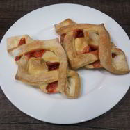 Рецепт Слоеных булочек с малиновым джемом