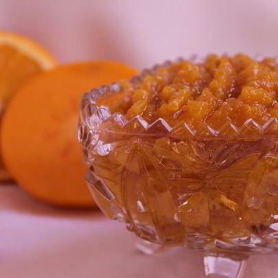 Тыквенный джем с хурмой и апельсином