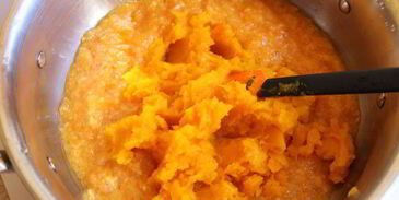 тыквенный джем с хурмой и апельсином