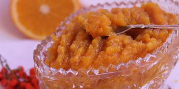 тыквенный джем с хурмой и апельсином