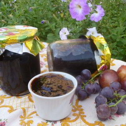 Виноградно-сливовый джем
