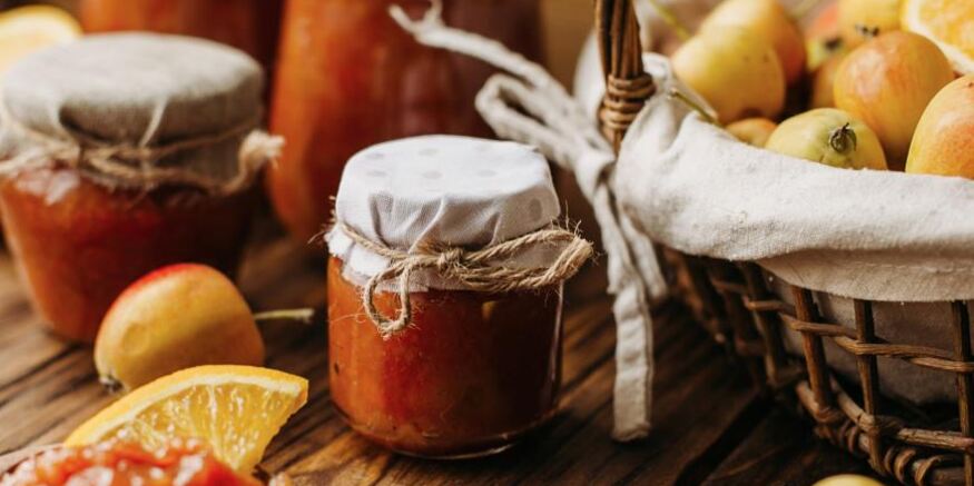 Рецепт яблочно-апельсинового джем