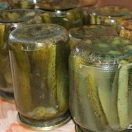 Рецепт Горчичных огурчиков на зиму