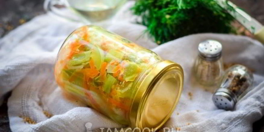 Рецепт кабачков с луком и морковью на зиму