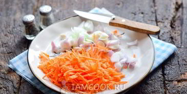 кабачки с луком и морковью на зиму