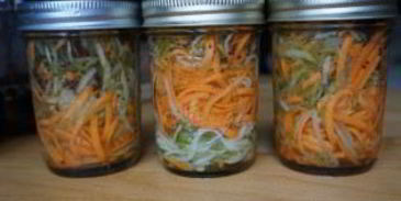 кабачки с морковкой на зиму без стерилизации