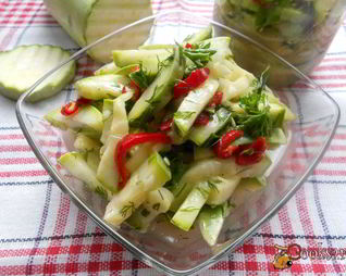 Кабачки со вкусом грибов на зиму