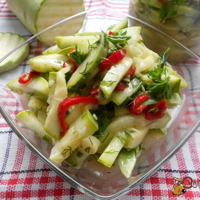 Кабачки со вкусом грибов на зиму