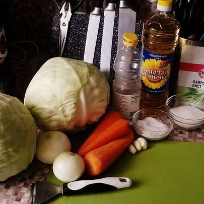 Капуста салатная на зиму