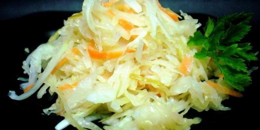 Рецепт капусты соленой на зиму