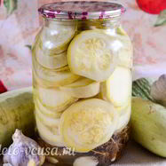 Рецепт Хрустящих кабачков на зиму