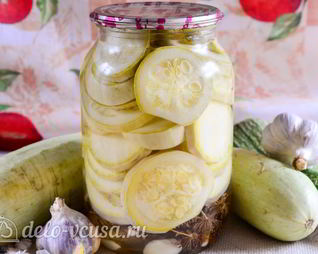 Хрустящие кабачки на зиму