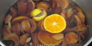 глинтвейн безалкогольный из компота