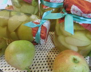 Компот грушевый с медом