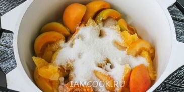 компот из абрикосов и апельсинов на зиму