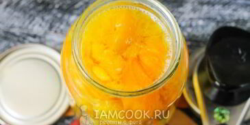 компот из абрикосов и апельсинов на зиму