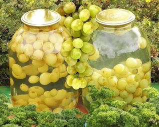 Компот из белого винограда