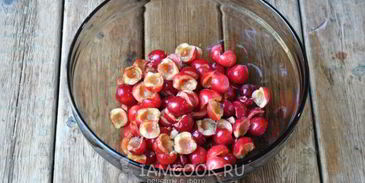 компот из черешни без косточек на зиму