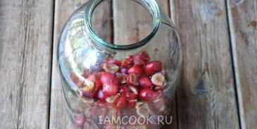 компот из черешни без косточек на зиму
