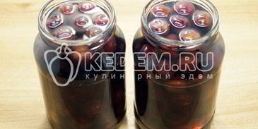 компот из черешни на зиму