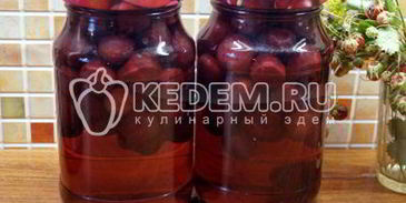 компот из черешни на зиму