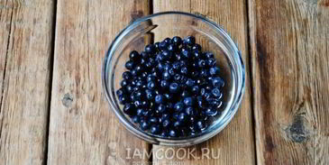 компот из черники