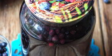 компот из черники