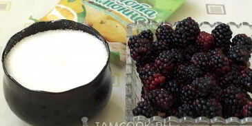 компот из ежевики на зиму