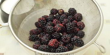 компот из ежевики на зиму