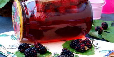 компот из ежевики на зиму