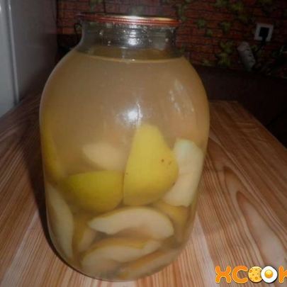 Компот из груш на зиму