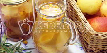 компот из груш с облепихой