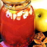 Рецепт Компота из красной смородины и яблок