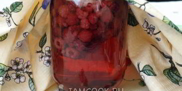 компот из малины на зиму