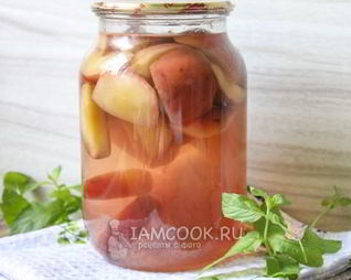 Компот из ранеток на зиму