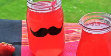 компот из ревеня и лесной малины