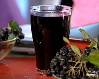 Компот из рябины