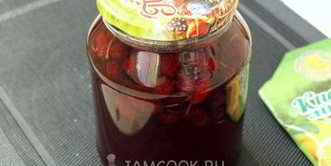 компот из шелковицы на зиму